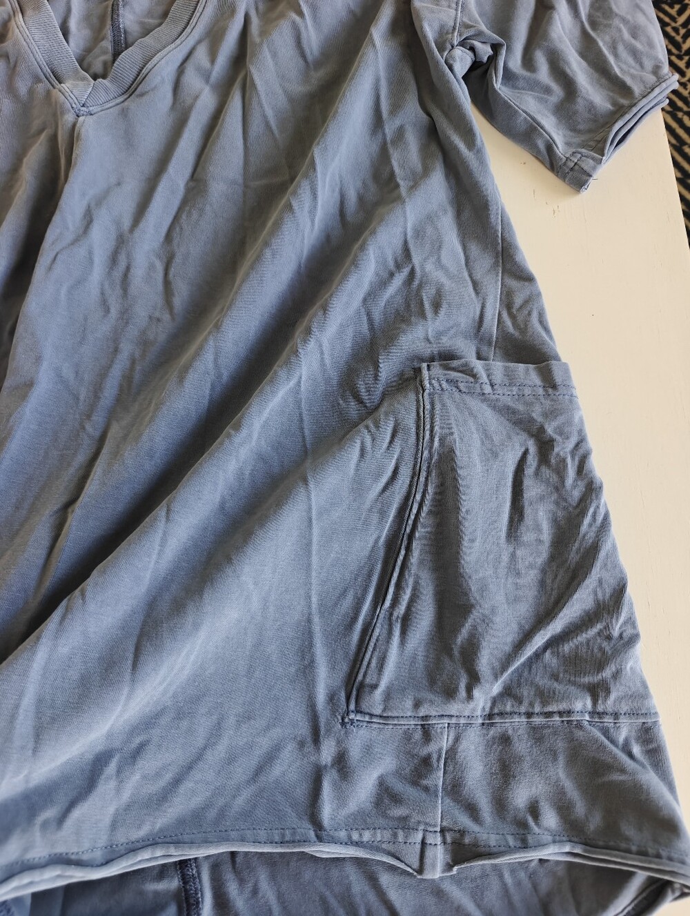 FREE PEOPLE MOVEMENT HOT SHOT TEE ROMPER - SKYLINE - Picture 8 of 16